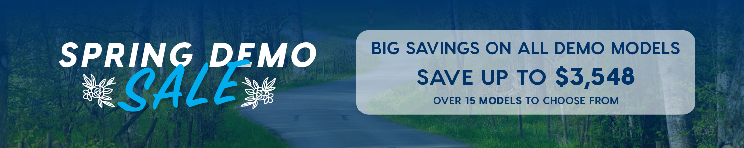Spring Demo Sale is Here!